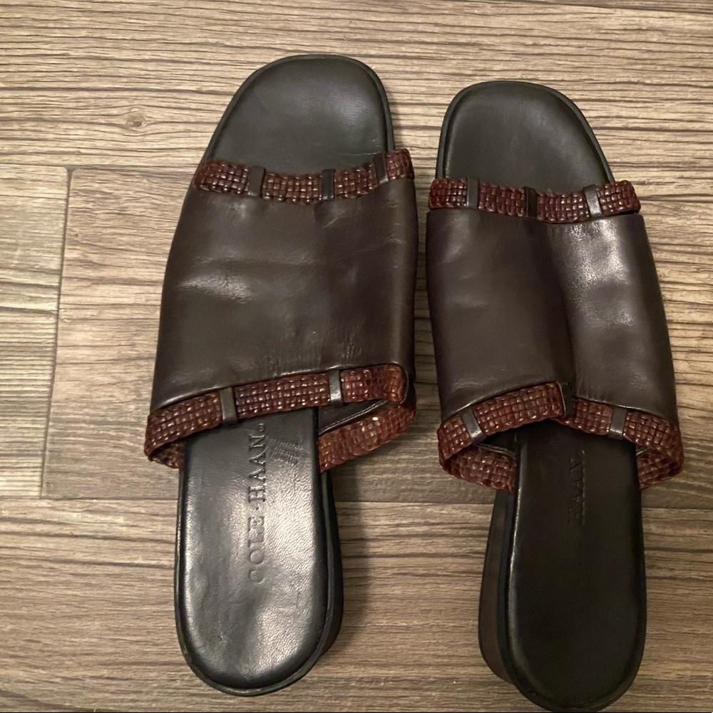 90’s Cole Haan Cassidy braided slides 11
